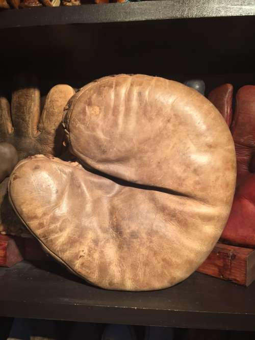 JC Higgins Catchers Mitt White Front