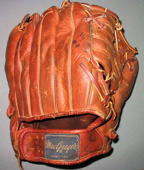 Hank Aaron MacGregor G113 Personal Model Back