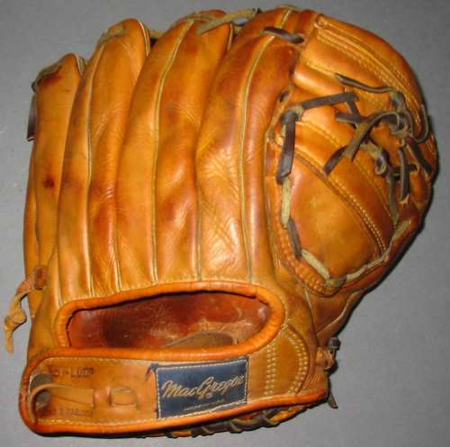 Willie Mays MacGregor G101 Personal Model Back