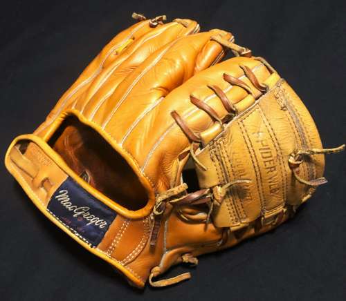 Willie Mays MacGregor G105 Personal Model Back