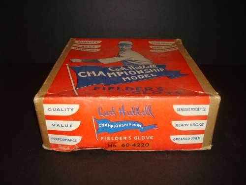 Carl Hubbell Marathon 60-4220 Box