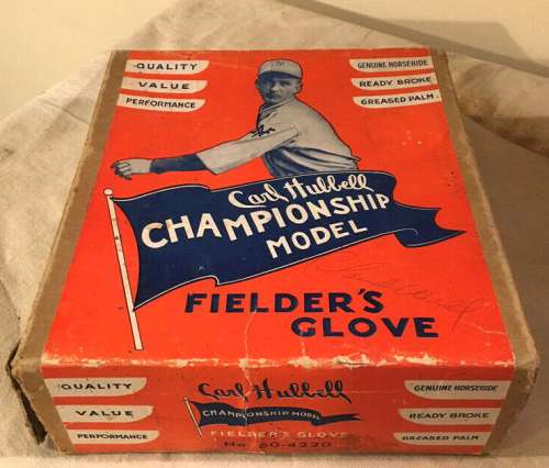 Carl Hubbell Marathon Box