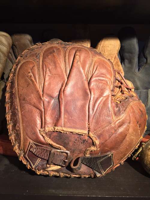 Marathon 4253 Patched Pocket Catchers Mitt Back
