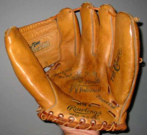 Mickey Mantle Rawlings MM6 Front