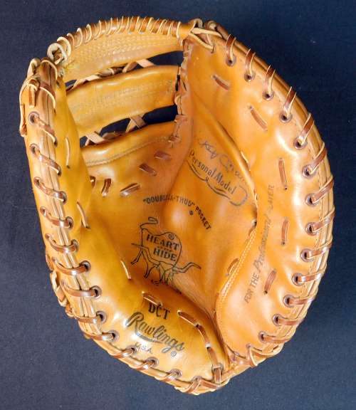 Mickey Mantle Rawlings DCT Personal Model Basemitt Front