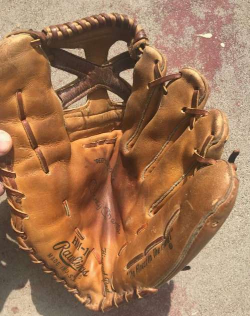 Mickey Mantle Rawlings HM10 Front