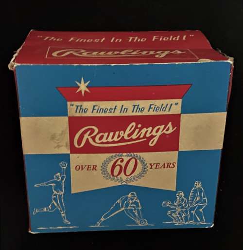 Mickey Mantle Rawlings MM2 Box