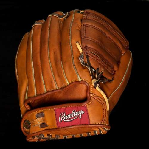 Mickey Mantle Rawlings MM4 Back
