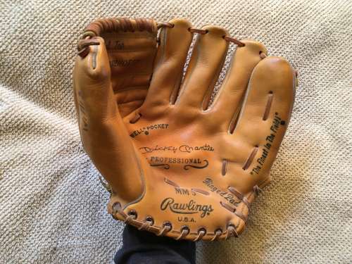 Mickey Mantle Rawlings MM5 Front