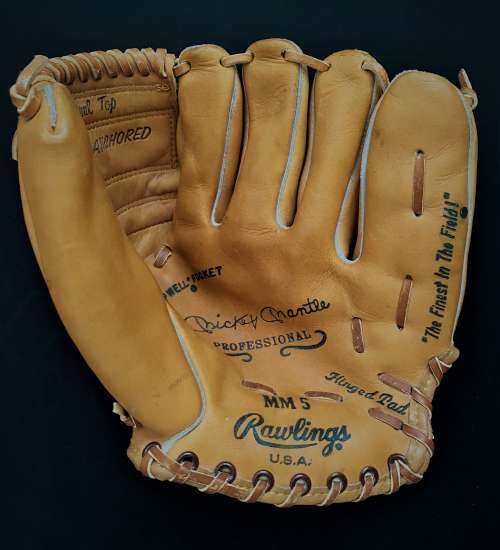 Mickey Mantle Rawlings MM5 Front