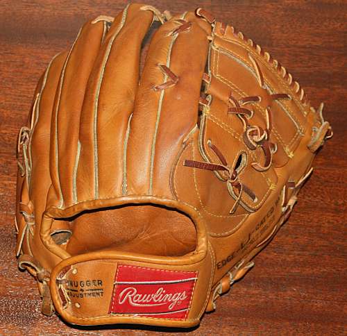 Mickey Mantle Rawlings XPG6 Personal Model Back