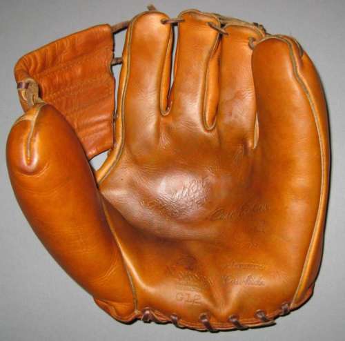 Carl Erskine Nokona G12 Front