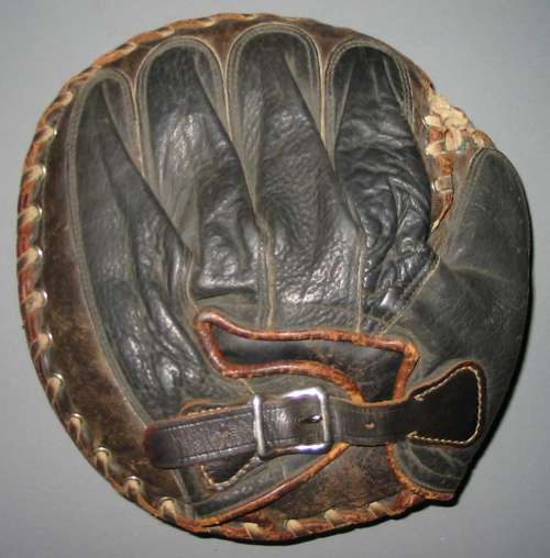 Black Catchers Mitt Back