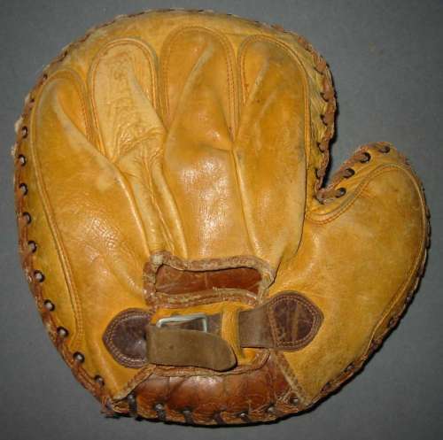 Tan Catchers Mitt Back