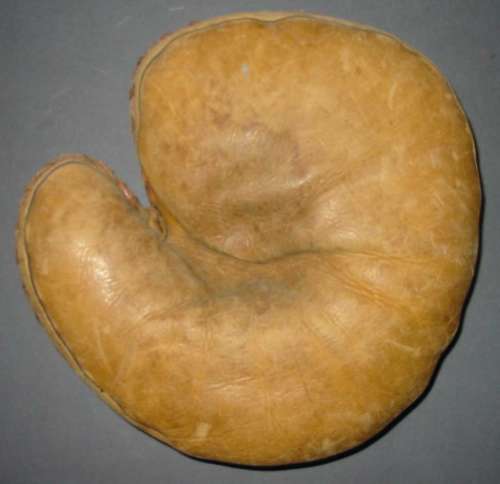 Tan Catchers Mitt Front