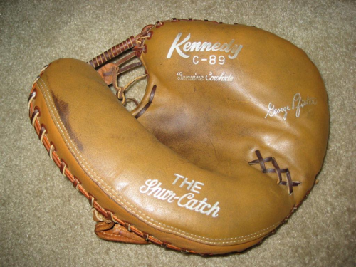 George Pfister Kennedy C-89 Catchers Mitt Front