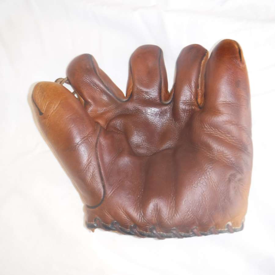 Lew Krausse Sr. Pennant Front Pennant Baseball Glove Collector