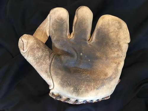 D&M G13S Three Finger Softball Glove Front