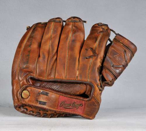 Duke Snider Rawlings DS Back