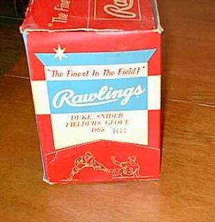 Duke Snider Rawlings DS5 Box Side