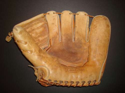 Eddie Mathews Rawlings EM Front