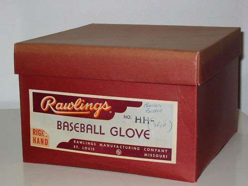 Harvey Haddix Rawlings HH Lefty Box