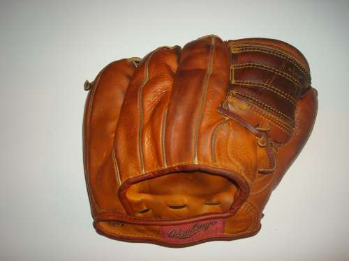 Stan Musial Rawlings PMM Back