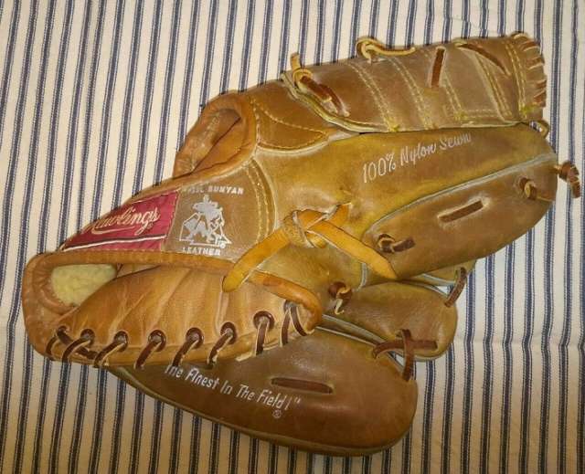 Tom Tresh Rawlings G900 Paul Bunyan Leather Back