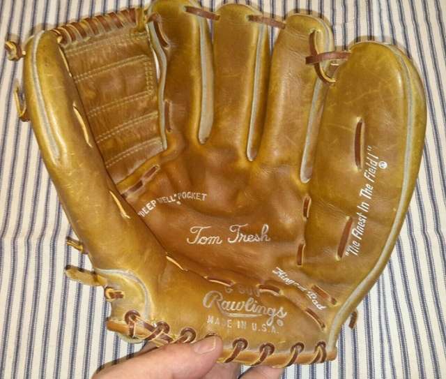 Tom Tresh Rawlings G900 Paul Bunyan Leather Front
