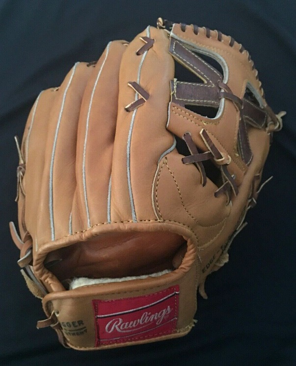 Warren Spahn Rawlings XPG3 Personal Model Heart of the Hide Back