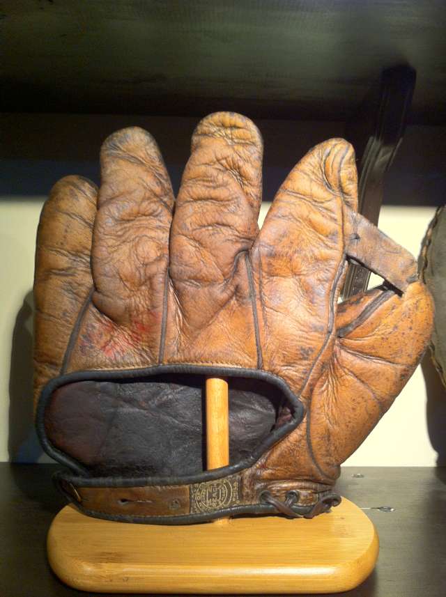 A.J. Reach 1 Inch Web Brown Back