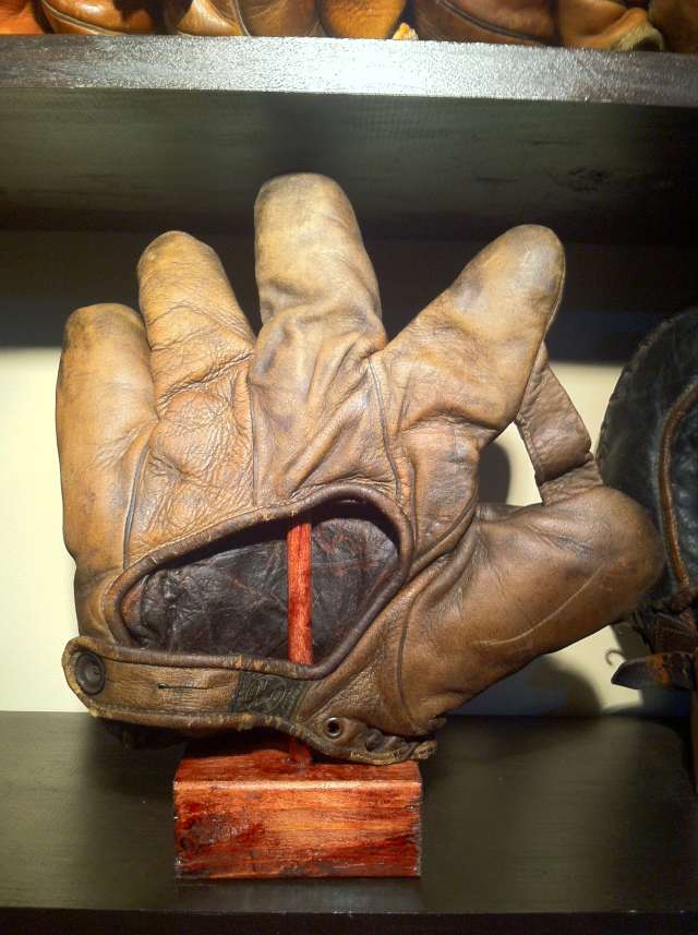 A.J. Reach 1 Inch Web Brown Back