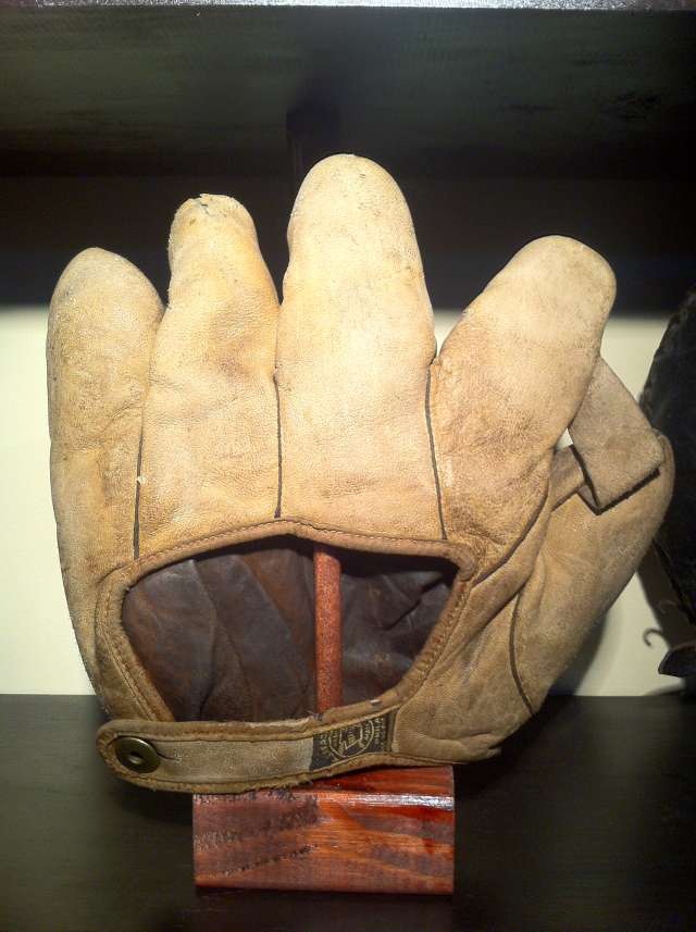 A.J. Reach 1 Inch Web Light Brown Back