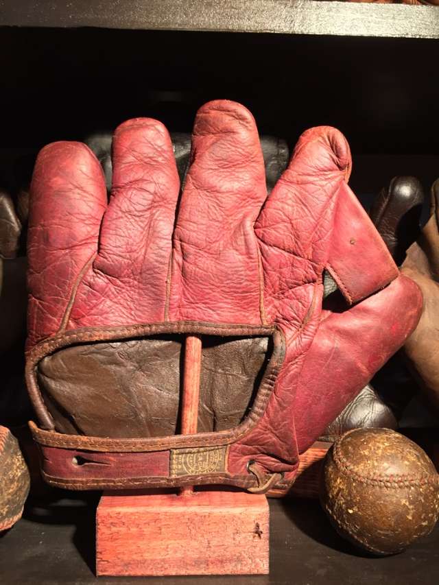 A.J. Reach 1 Inch Web Maroon Back