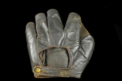 A.J. Reach Black Full Web With Celluloid Button Back