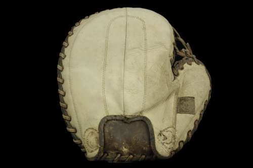 A.J. Reach White Basemitt Back