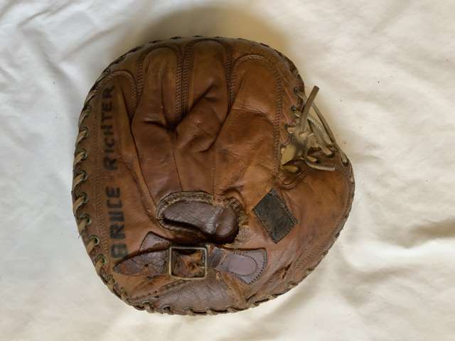 Reach Catchers Mitt Brown Back