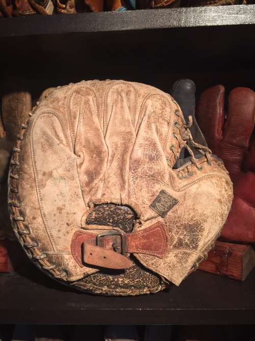 Reach Catchers Mitt White Back