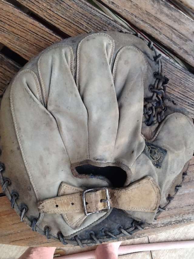 Reach Light Catchers Mitt Back
