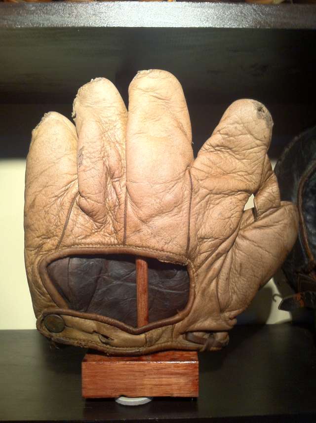 Spalding 1 Inch Web Light Brown Back