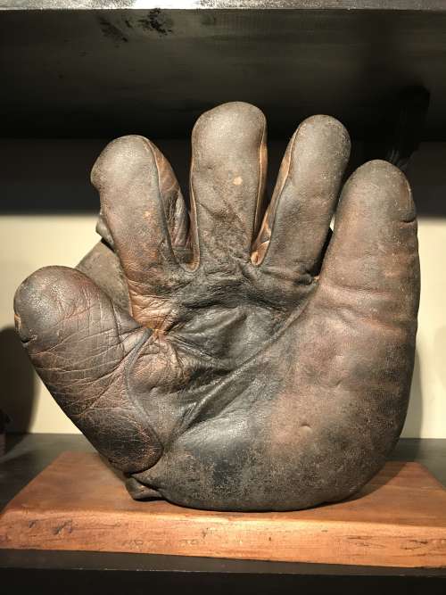 Spalding Full Web Brown Front