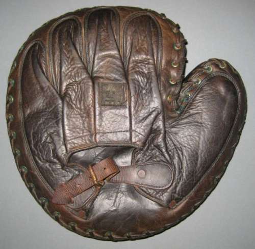 Stall & Dean Catchers Mitt Black Back