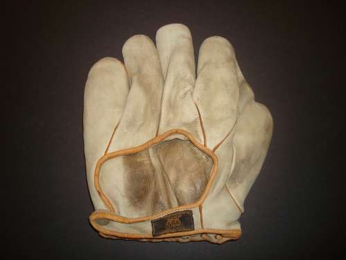 Walter Johnson D&M G56 White Full Web Back