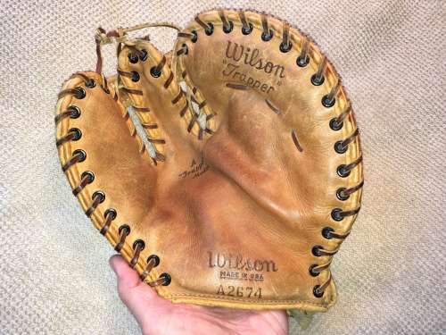 Wilson A2675 Basemitt Front